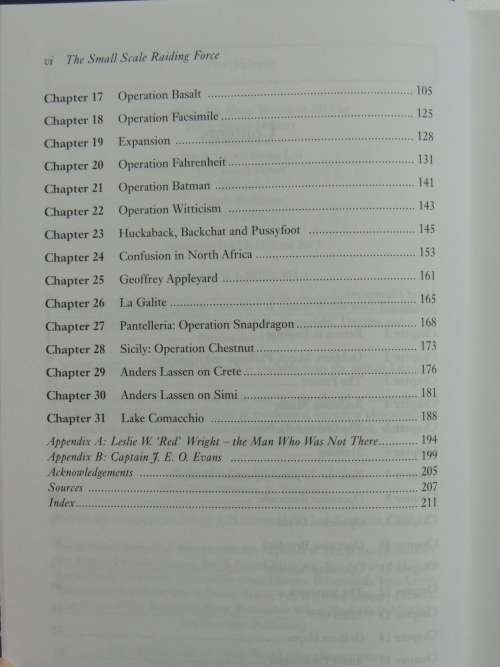 The Small Scale Raiding Force - Brian Lett