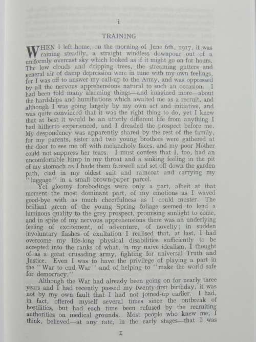The Distant Drum  A Memoir of a Guardsman in the the Great War - F.E. Noakes