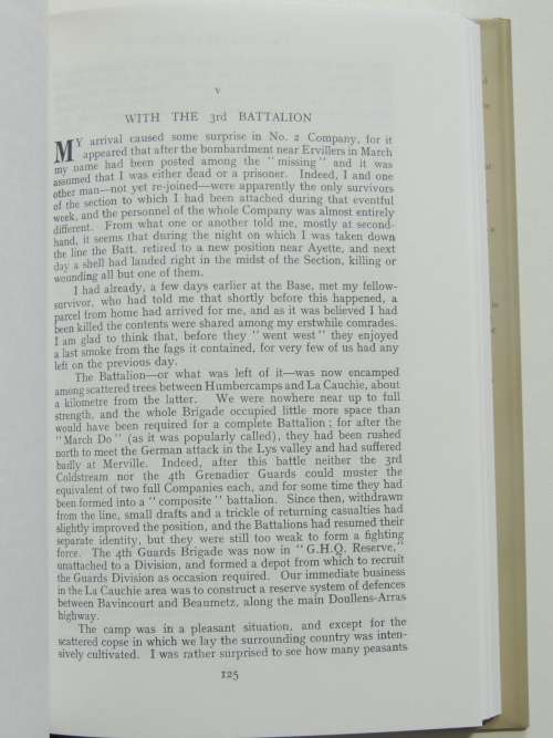 The Distant Drum  A Memoir of a Guardsman in the the Great War - F.E. Noakes