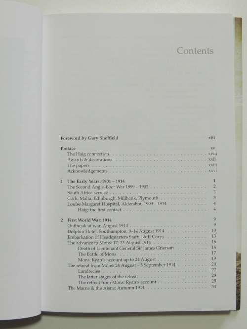 Haig`s Medical Officer - the Papers of Col Eugene `Micky` Ryan CMG DSO RAMC