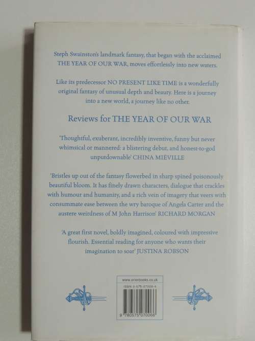 No Present Like Time - Steph Swainston  - FIRST EDITION