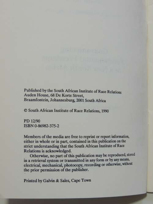 Guaranteeing Fundamental Freedoms in a New South Africa - Chief Justice M.M. Corbett