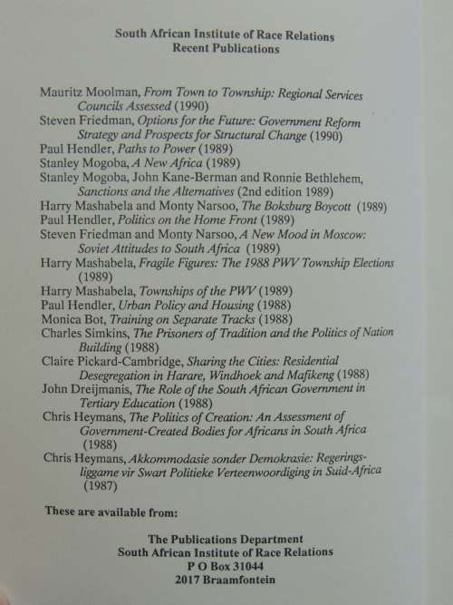 Mekhukhu Urban African Cities of the Future - Harry Mashabela
