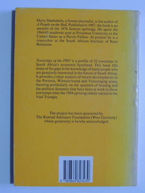 Townships of the PWV - Harry Mashabela