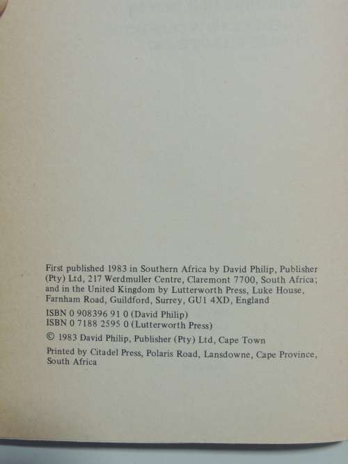 Apartheid is a Heresy - First Edition - ed. John De Gruchy and Charles Villa-Vicencio