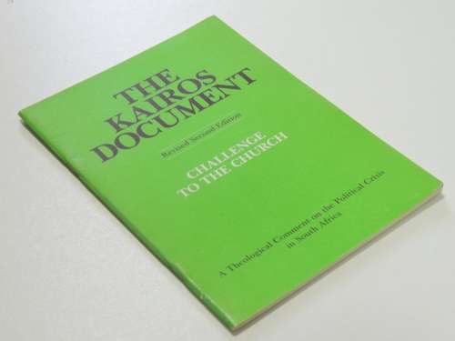The Kairos Document Challenge To The Church