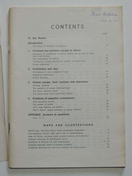 The ABC of Race - F.E. Auerbach