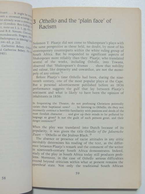 Shakespeare Against Apartheid - Martin Orkin