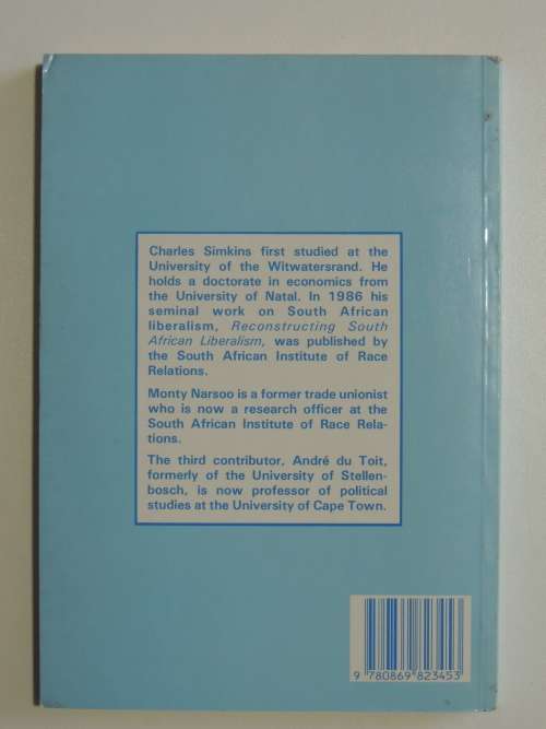 The Prisoners of Tradition and the Politics of Nation Building - Charles Simkins
