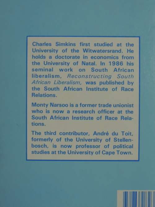 The Prisoners of Tradition and the Politics of Nation Building - Charles Simkins