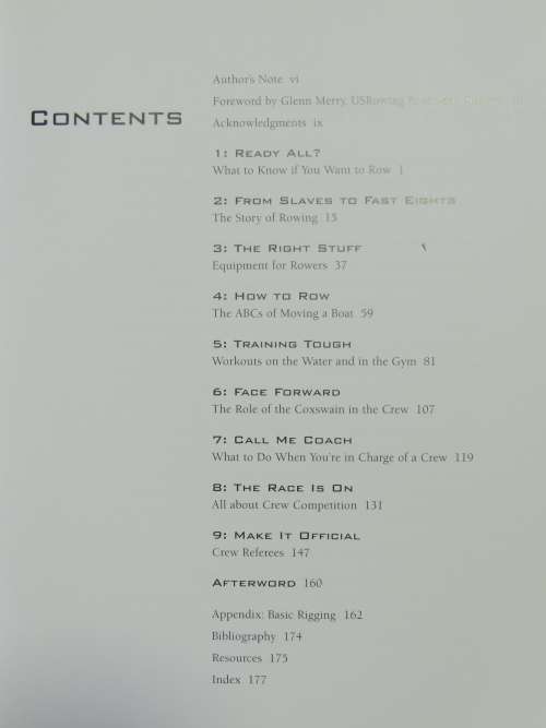 Crew The Rower`s Handbook - M.B. Roberts