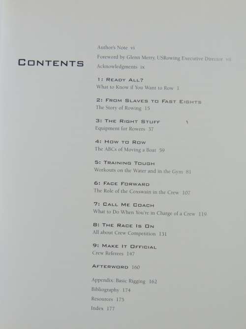 Crew The Rower`s Handbook - M.B. Roberts