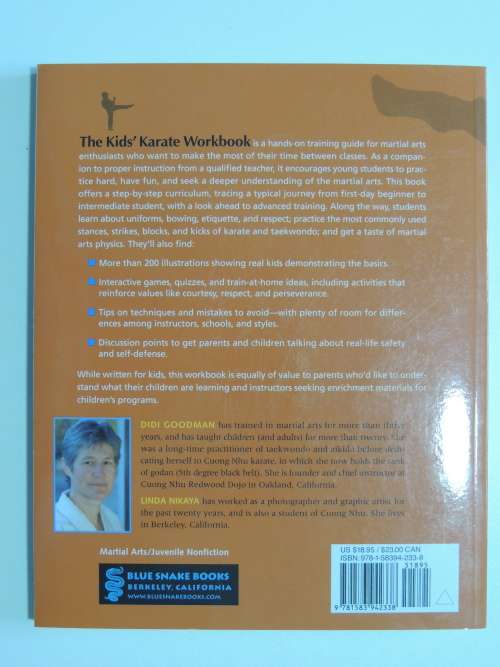 The Kids` Karate Workbook - Didi Goodman