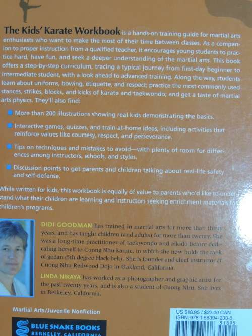 The Kids` Karate Workbook - Didi Goodman