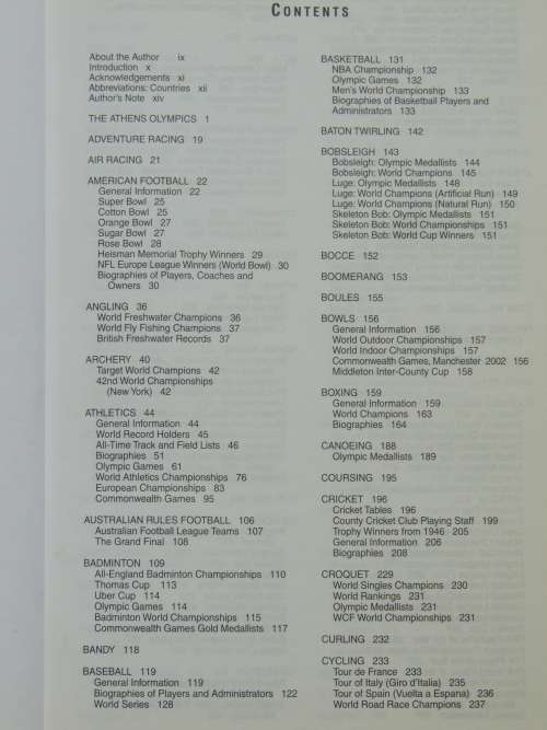 A to Z of Sport The Compendium of Sporting Knowledge - Trevor Montague