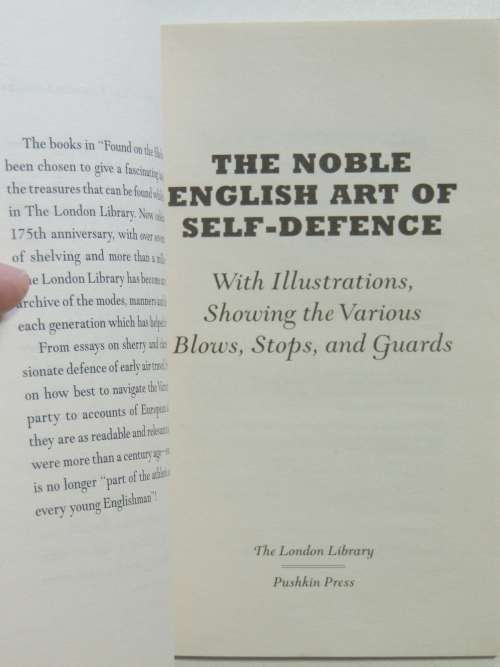 The Noble English Art of Self-Defence - Ned Donnelly