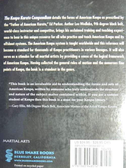 The Kenpo Karate Compendium  - Lee Wedlake