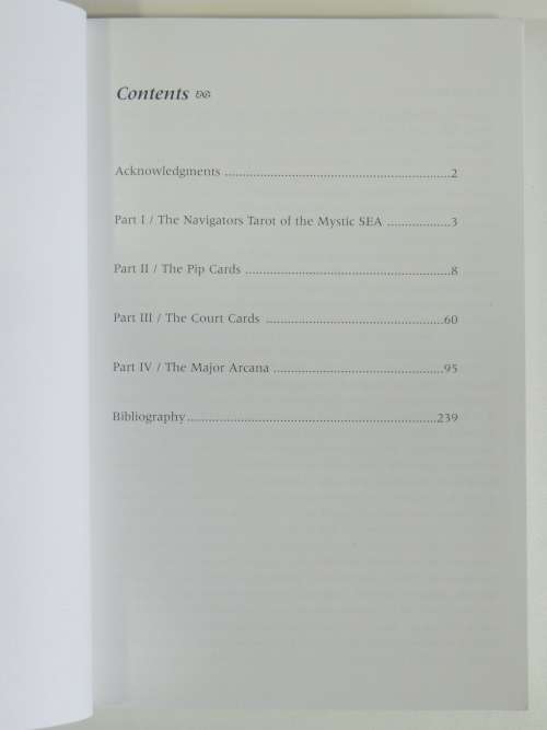 Navigator`s Tarot of the Mystic Sea - Julia A. Turk