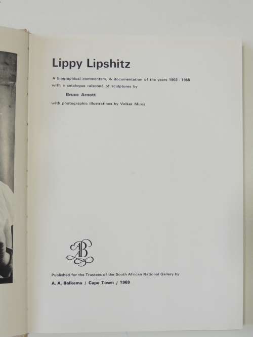 Lippy Lipshitz  Biography and catalogue raisonne - Bruce Arnott