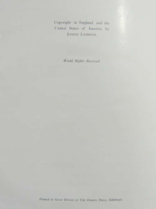 Lambeth Method of Cake Decoration and Practical Pastries - Joseph Lambeth