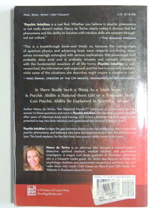 Psychic Intuition - Nancy Du Tertre