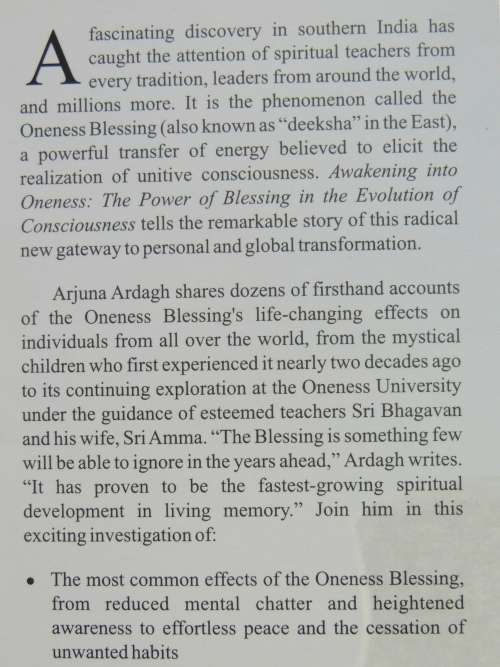 Awakening into Oneness - The Power of blessing in Evolution of Consciousness - Arjuna Ardagh