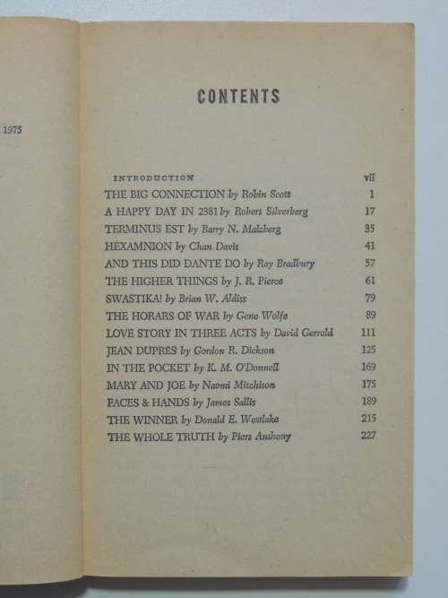 Nova One edited by Harry Harrison