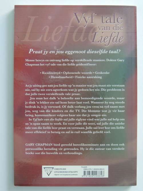 Vyf Tale vand die Liefde - Gary Chapman