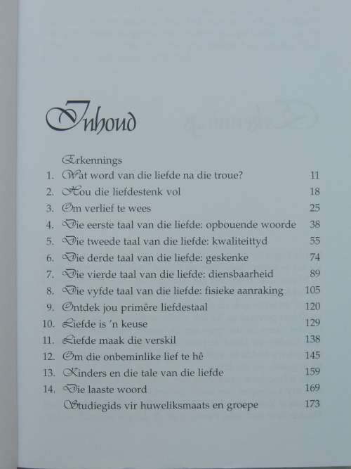 Vyf Tale vand die Liefde - Gary Chapman
