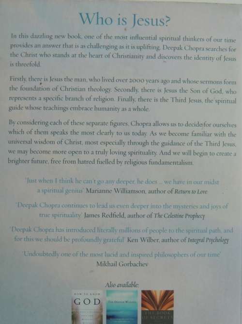 The Third Jesus - How to Find Truth and Love in Today`s World - Deepak Chopra