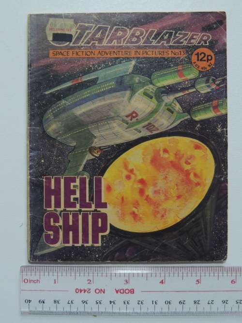 Starblazer - Space Fiction Adventure in Pictures - Hell Ship No 13