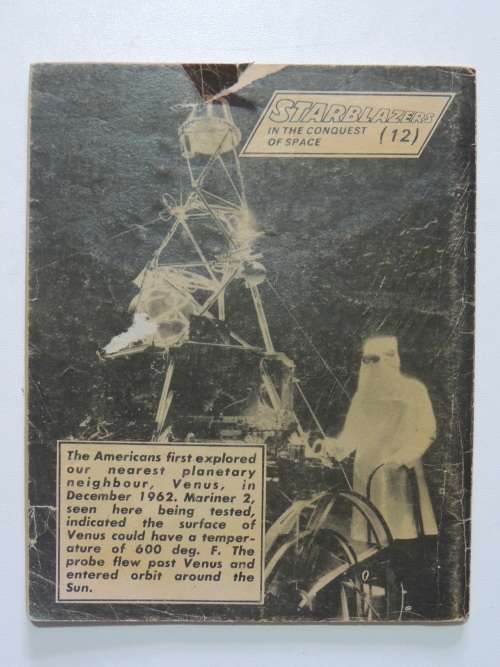 Starblazer - Space Fiction Adventure in Pictures - The Web of Arcon No 12