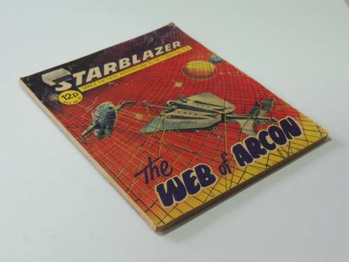 Starblazer - Space Fiction Adventure in Pictures - The Web of Arcon No 12