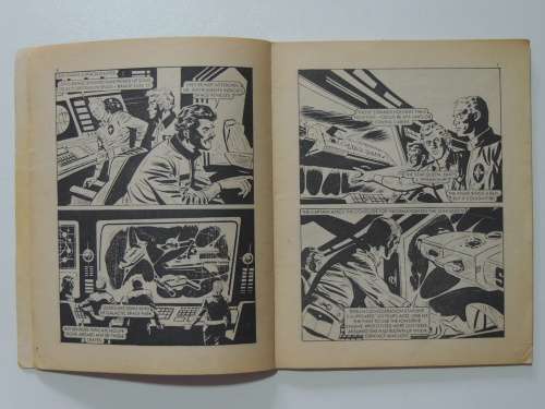 Starblazer - Space Fiction Adventure in Pictures - The Web of Arcon No 12