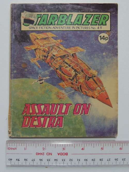 Starblazer - Space Fiction Adventure in Pictures - Assault on Destra No 41