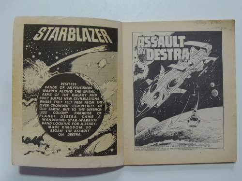Starblazer - Space Fiction Adventure in Pictures - Assault on Destra No 41