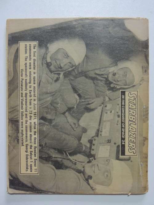 Starblazer - Space Fiction Adventure in Pictures - The Seas of Samor No 34