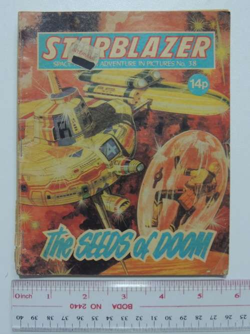 Starblazer - Space Fiction Adventure in Pictures - The Seeds of Doom No 38
