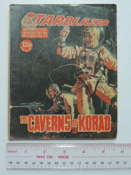 Starblazer - Space Fiction Adventure in Pictures - The Cavern of Korad No 17