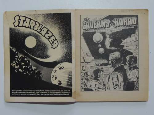 Starblazer - Space Fiction Adventure in Pictures - The Cavern of Korad No 17