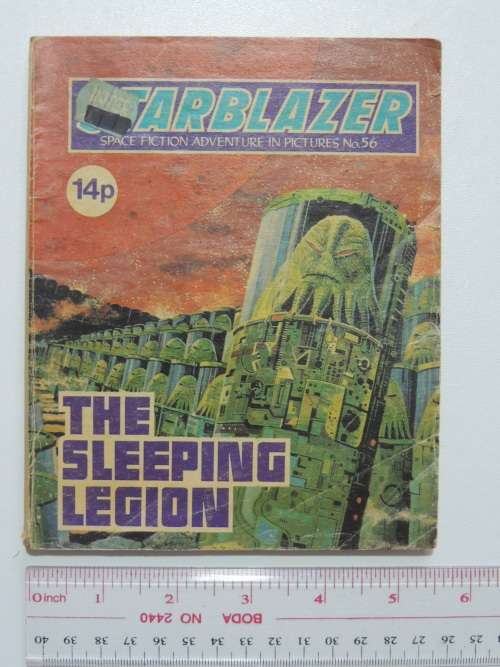 Starblazer - Space Fiction Adventure in Pictures - The Sleeping Legion No 56