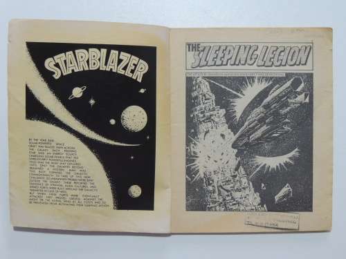 Starblazer - Space Fiction Adventure in Pictures - The Sleeping Legion No 56