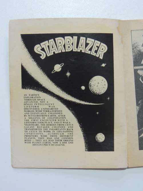 Starblazer - Space Fiction Adventure in Pictures - Target Earth No 55