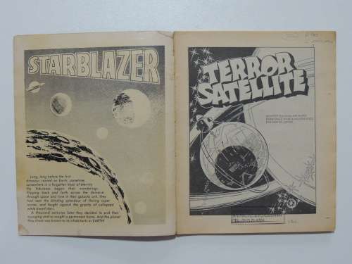 Starblazer - Space Fiction Adventure in Pictures - Terror Satellite No 10