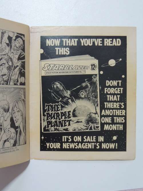 Starblazer - Space Fiction Adventure in Pictures - Terror Satellite No 10