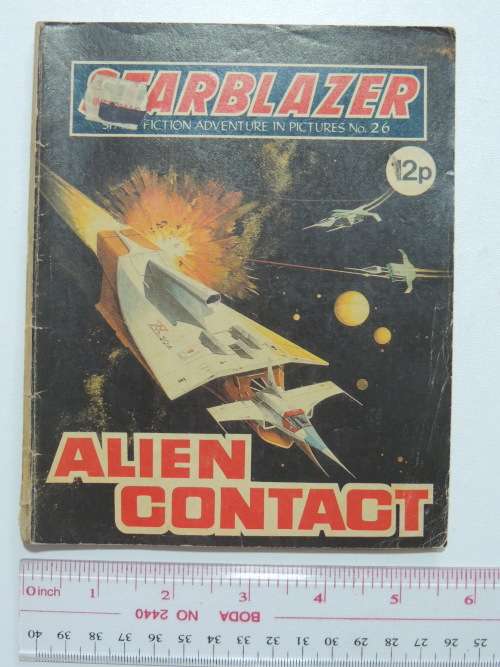 Starblazer - Space Fiction Adventure in Pictures - Alien Contact No 26