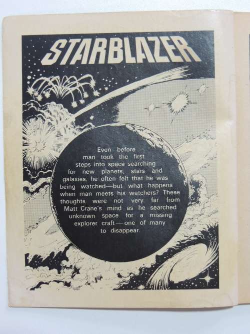 Starblazer - Space Fiction Adventure in Pictures - Alien Contact No 26