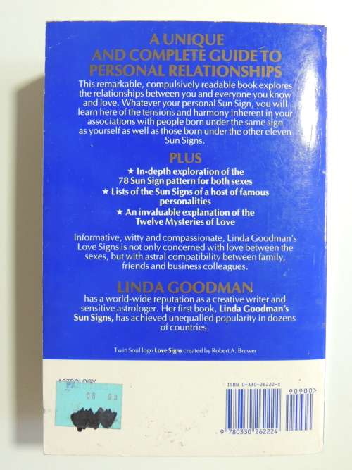 Love Signs - A New Approach to the Human Heart - Linda Goodman