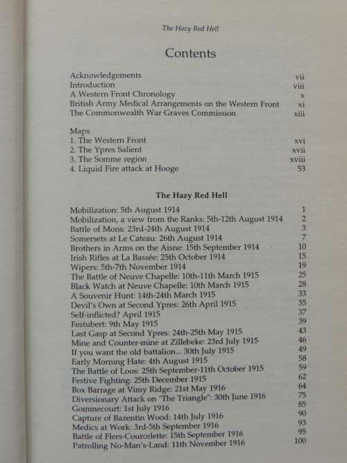 The Hazy Red Hell Fighting Experiences On The Western Front 1914 - 1918 - Tom Donovan (compiled)