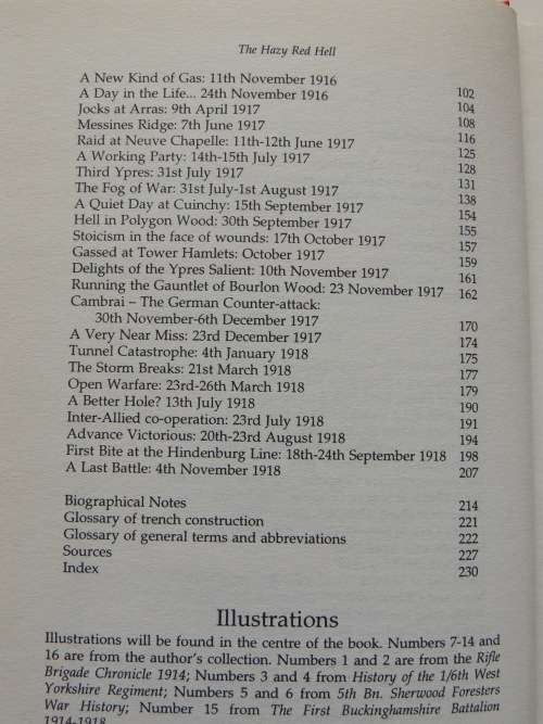 The Hazy Red Hell Fighting Experiences On The Western Front 1914 - 1918 - Tom Donovan (compiled)
